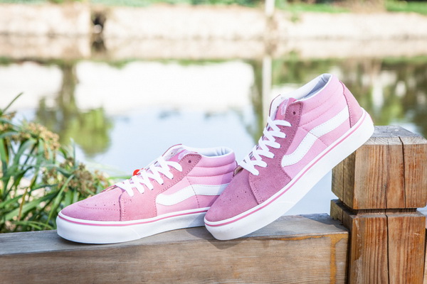 Vans High Top Shoes Women--076